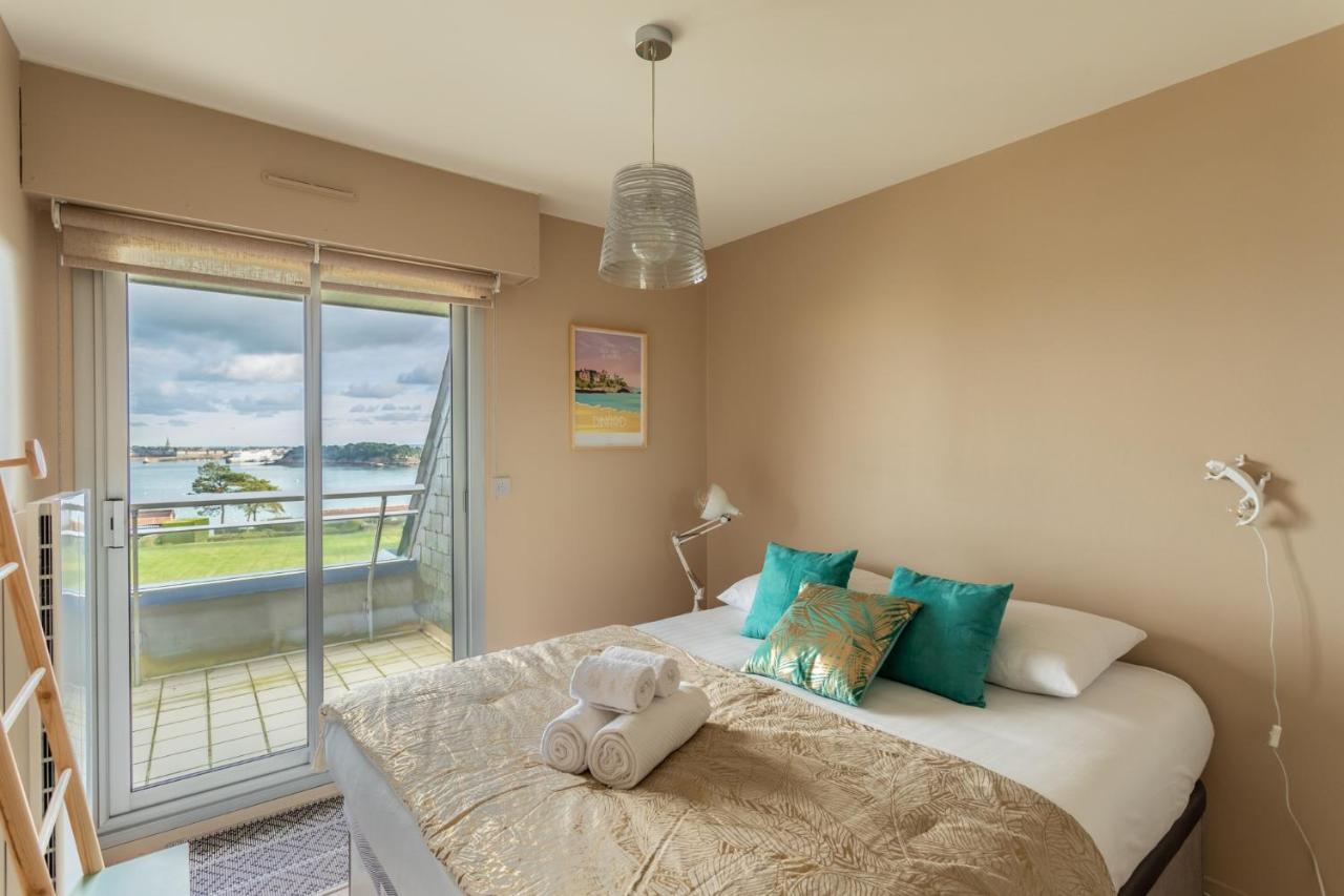Heol - Appartement 2 Chambres - Vue Mer Et Parking Dinard Exterior foto